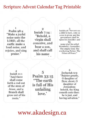 25 bible verses borrowed from this compilation)