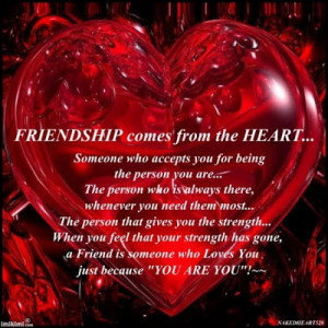 This Quote for those who believe in True FRIENDSHIP....