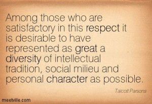 ... As Great A Diversity Of Intellectual Tradition - Character Quote