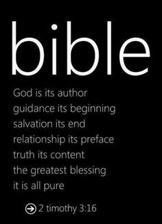 The Bible More