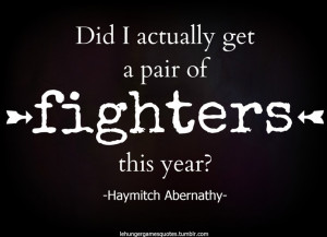 haymitch quote | Tumblr