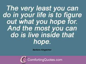 17 Quotes By Barbara Kingsolver