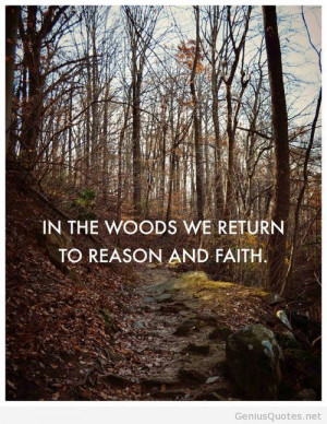 Woods awesome quote with message