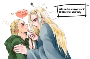 Thranduil / legolas] Came back from the journey by Gratchiyo