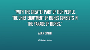 wealthy people