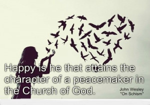 John Wesley on schism