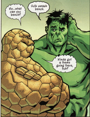 The Thing vs. The Hulk