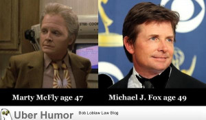 Michael J Fox Marty McFly