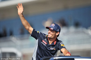 Farewell: Mark Webber is leaving Formula One at the end of the season ...