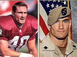 Pat Tillman who walked away from a $3.6 million contract as a safety ...