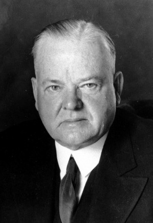 ... Sept. 1935 photo of former U.S. President Herbert Hoover. (AP Photo