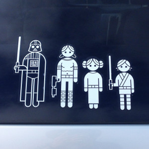 Thinkgeek Star Wars Family...
