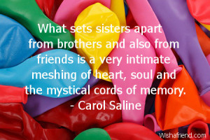 Sister Birthday Quotes