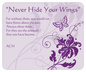 Quotes Butterfly, Never Hiding Butterflies Wings, Wing Quotes, Quotes ...
