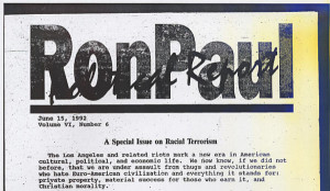 Those racist, crazy 1990s Ron Paul newsletters? He signed off on every ...