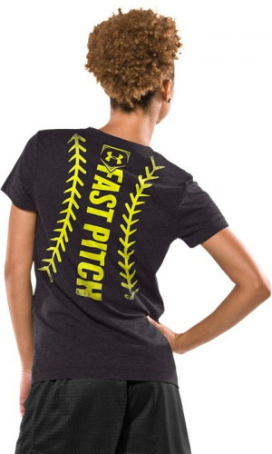 Softball Quotes For Shirts Under armour softball shirt :)