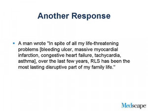 Slide 12. Another Response