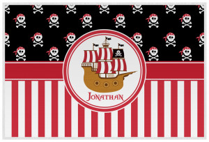 Pirate & Stripes Personalized Placemat by Baby Milano