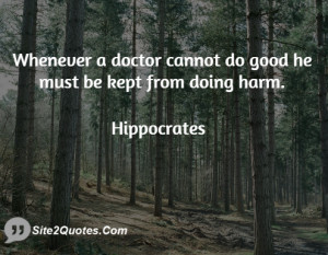 Good Quotes Hippocrates