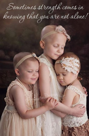 Courage Of Three Cancer-Fighting Girls Captured In Photograph