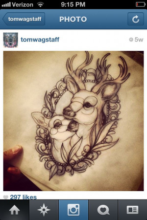 Buck And Doe Tattoos