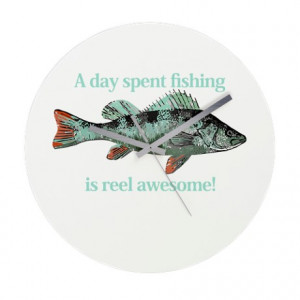 Reel Awesome Fun Fisherman Quote Perch Fis Gifts > Fishing Reel ...
