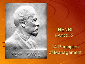 Henri fayol’s 14 Principles of Management
