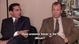 the office michael scott Toby Flenderson