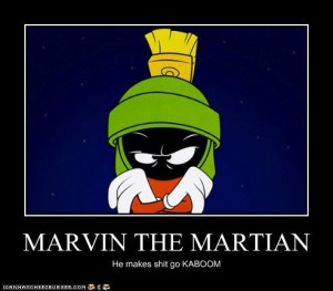MARVIN THE MARTIAN - Cheezburger Warner Bros, Marvin The Martian ...