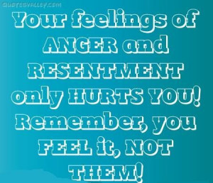 Your feelings of anger quote