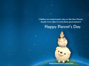 Parents Day Greeting Card Quotes