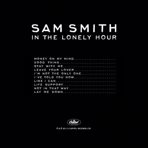 Sam Smith - In the Lonely Hour_tracklist