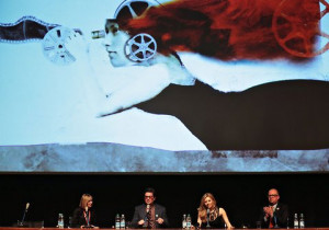Roman Coppola, Katheryn Winnick, Youree Henley in event of A Glimpse ...