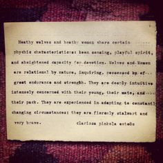 Magical Realisms | Clarissa Pinkola Estes is my Fairy Godmother More