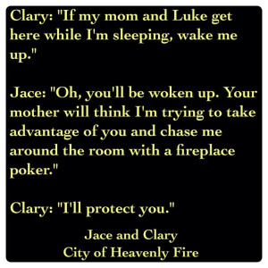 ... Fire by Cassandra Clare ~ The Mortal Instruments book 6) Quote by vera