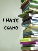 hate exams signs amp; sayings