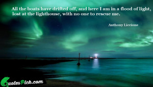 All The Boats Have Drifted by anthony-liccione Picture Quotes