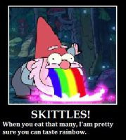 Gravity Falls Skittles quote by TICOxxTICO