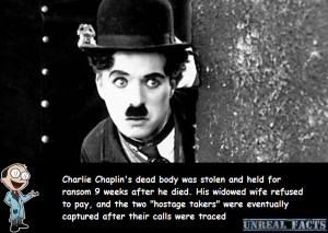 1978: Charlie Chaplin’s stolen body found Worth More Dead Than Alive