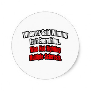 MS Multiple Sclerosis I Wear Orange For My Sister Sticker