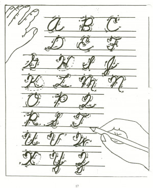 Cursive Handwriting Practice