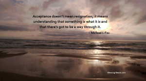 Acceptance Quote