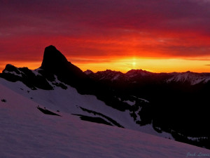 Beautiful Sunrise on Jack Mountain