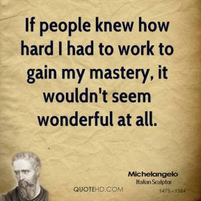 Michelangelo Quote People