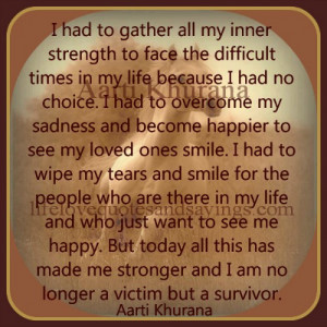 had to gather all my inner strength.. By www.lifelovequotesandsayings ...