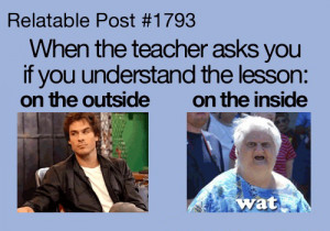 Questions from a Teacher