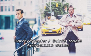 Harvey Specter / Gabriel Macht Appreciation Thread #3