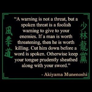 Quote, Samurai, Zen