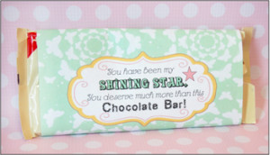 ... Shining Star :: Mother's Day Sayings Candy Bar Wrappers 