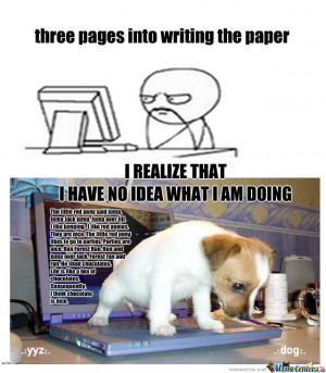 Writing Paper Meme